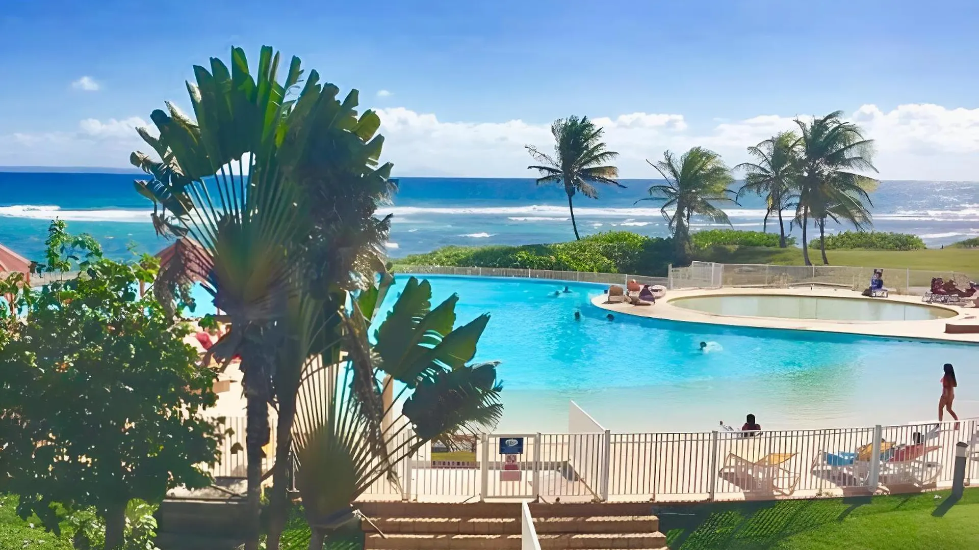 Studio Cosy Dans Un Domaine Tropical Avec Piscine Et Plage Saint-Francois